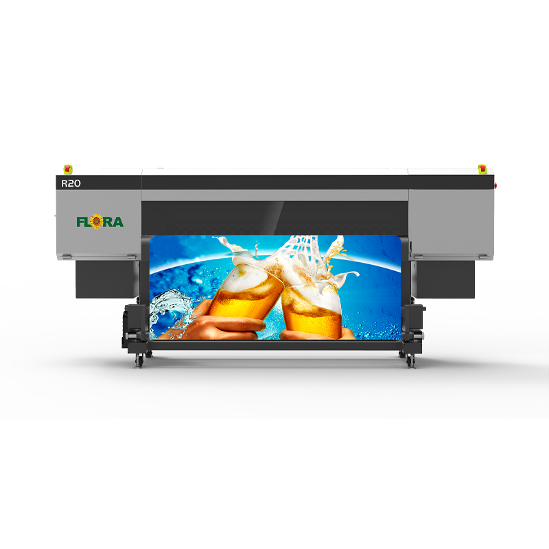 Flora roll-to-roll wide format UV printer