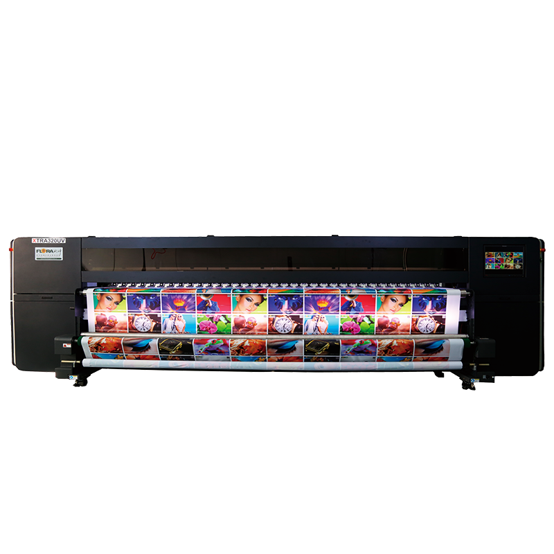 Hi-speed, hi-resolution roll-to-roll printer